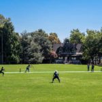 Cricket match at Beacon Park