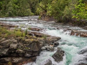 Stamp Falls, upstream