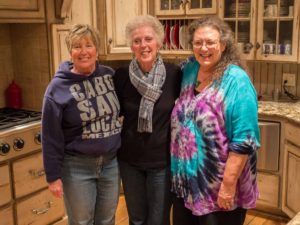 Marlene (left), Carol (center)